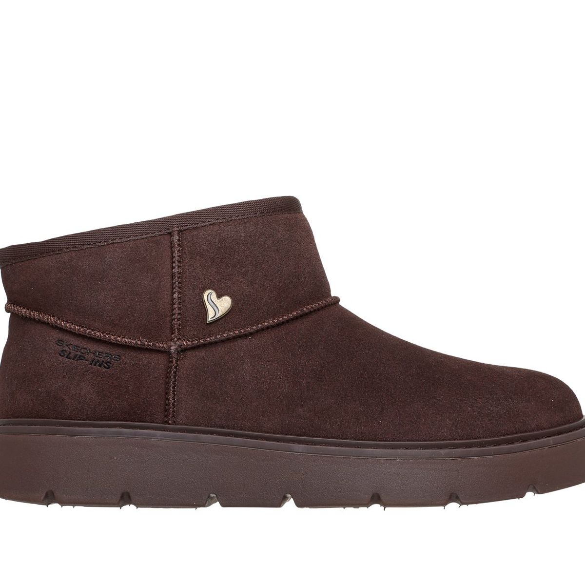 SKECHERS - Botines Mujer Slip-ins Keepsakes Cozy Mini Café O Skechers