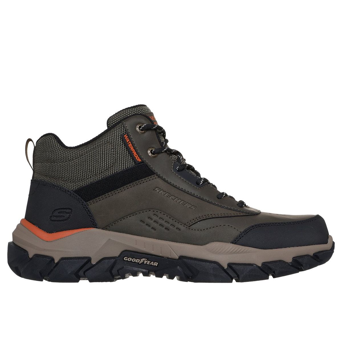 SKECHERS - Botines Hombre Santoro Cannon Verde Oliva Skechers