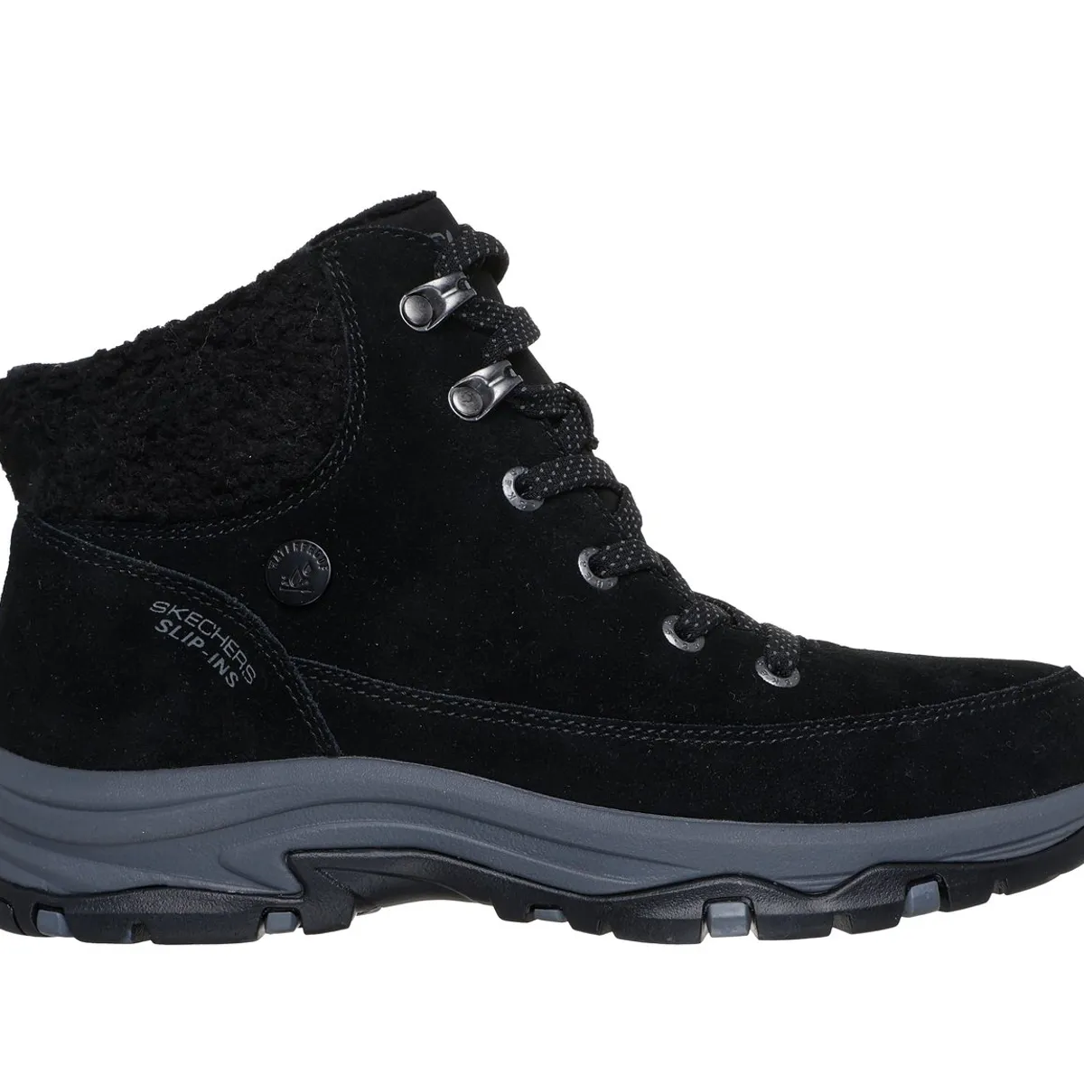 SKECHERS - Botines Mujer Slip-ins Trego Snow Breeze Negro Skechers