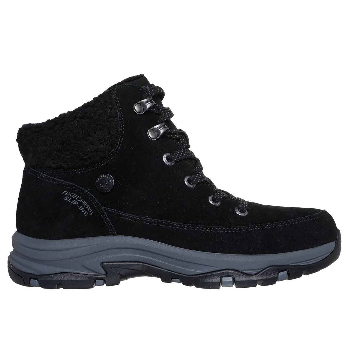 SKECHERS - Botines Mujer Slip-ins Trego Snow Breeze Negro Skechers