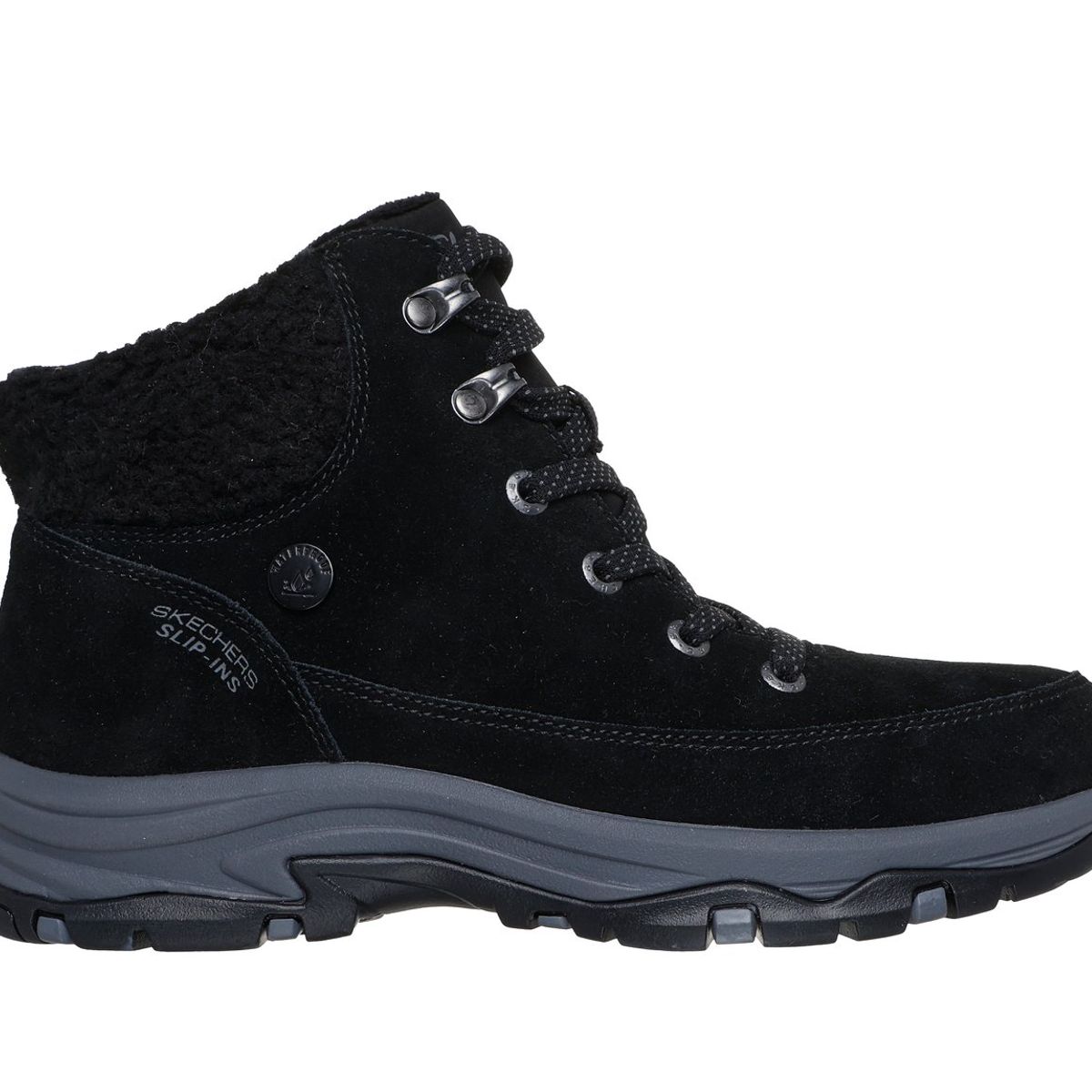 SKECHERS - Botines Mujer Slip-ins Trego Snow Breeze Negro Skechers