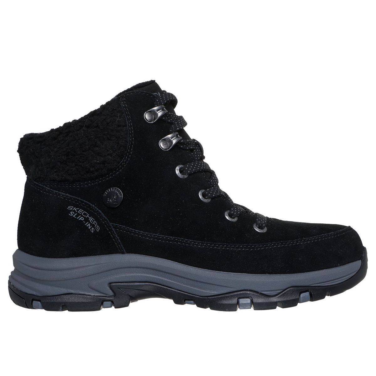 SKECHERS - Botines Mujer Slip-ins Trego Snow Breeze Negro Skechers