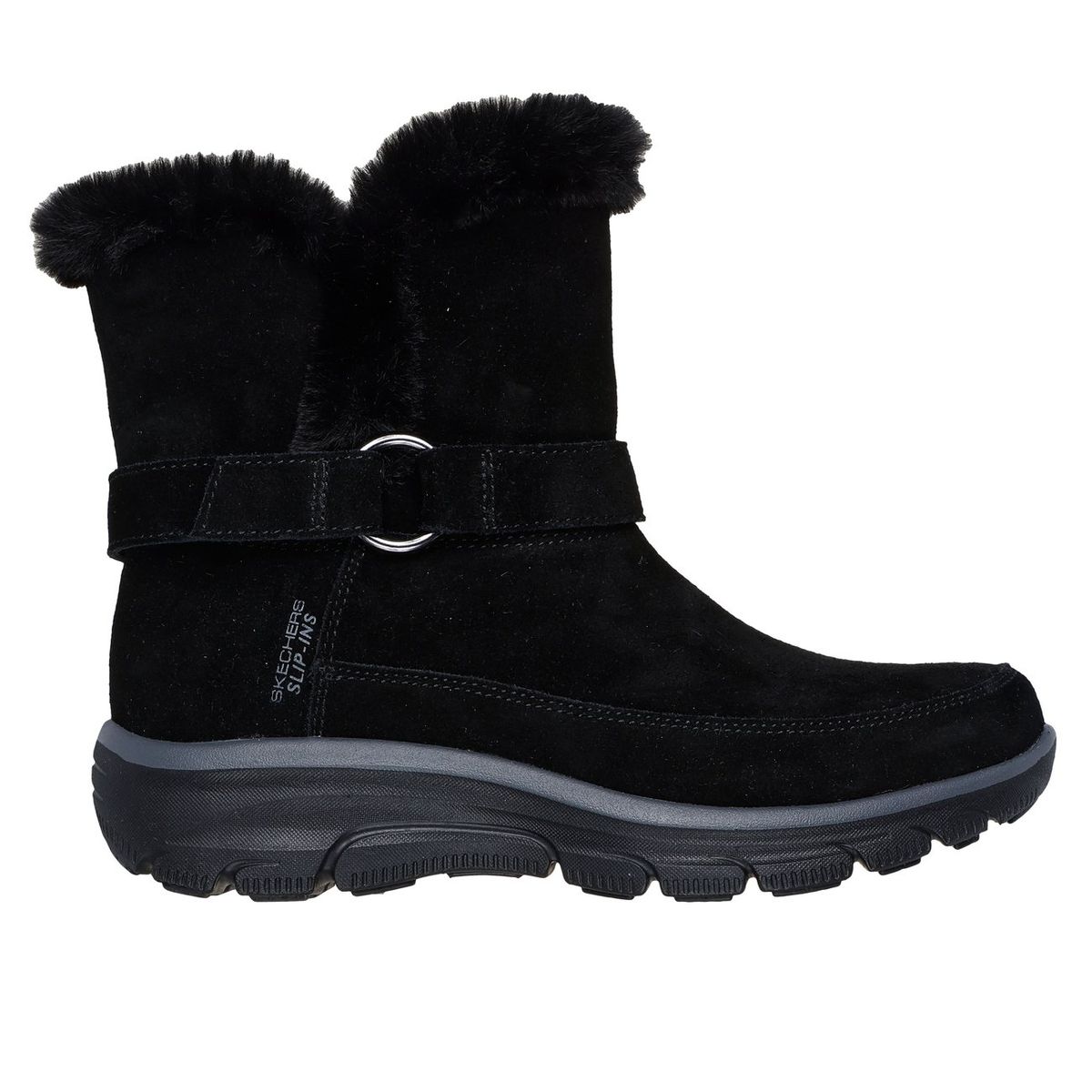 SKECHERS - Botines Mujer Slip-ins Easy G Dreamers LVibes Negro Skechers