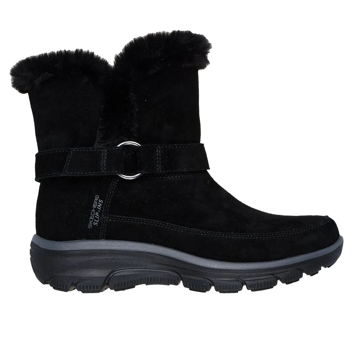 SKECHERS - Botines Mujer Slip-ins Easy G Dreamers LVibes Negro Skechers