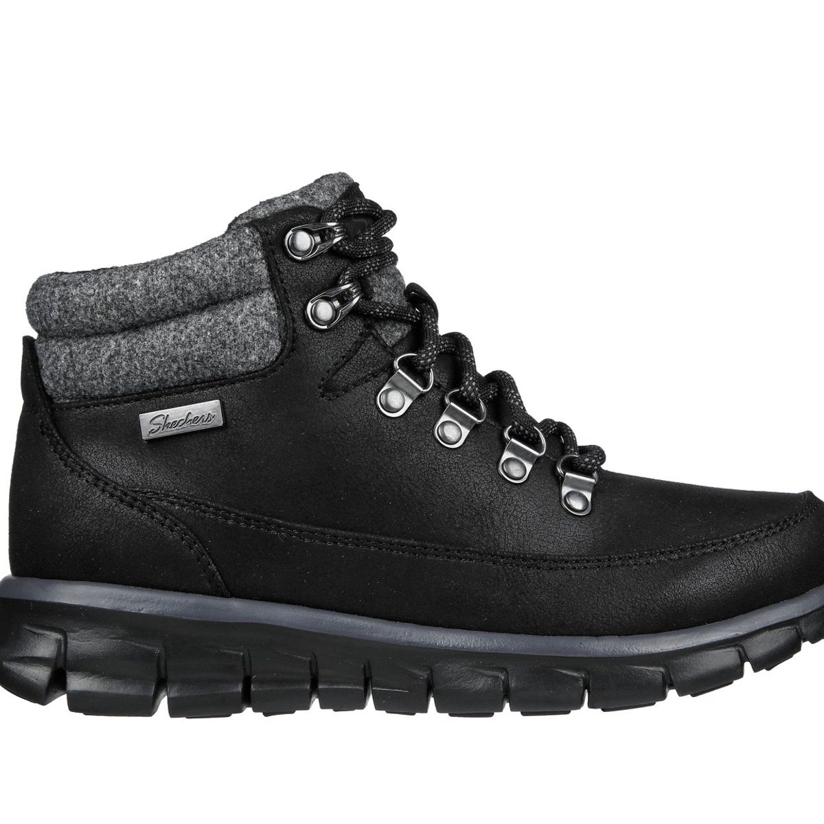 SKECHERS - Botín Mujer Synergy Cool Seeker Negro LK Skechers