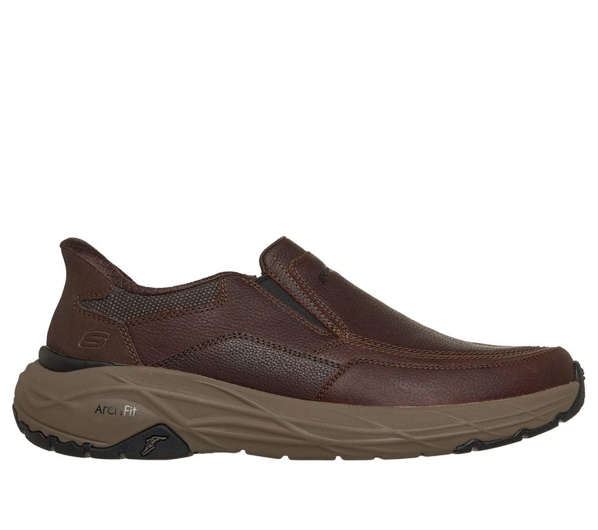 Zapatos Hombre Slip-ins Arch Fit Maverick Café O