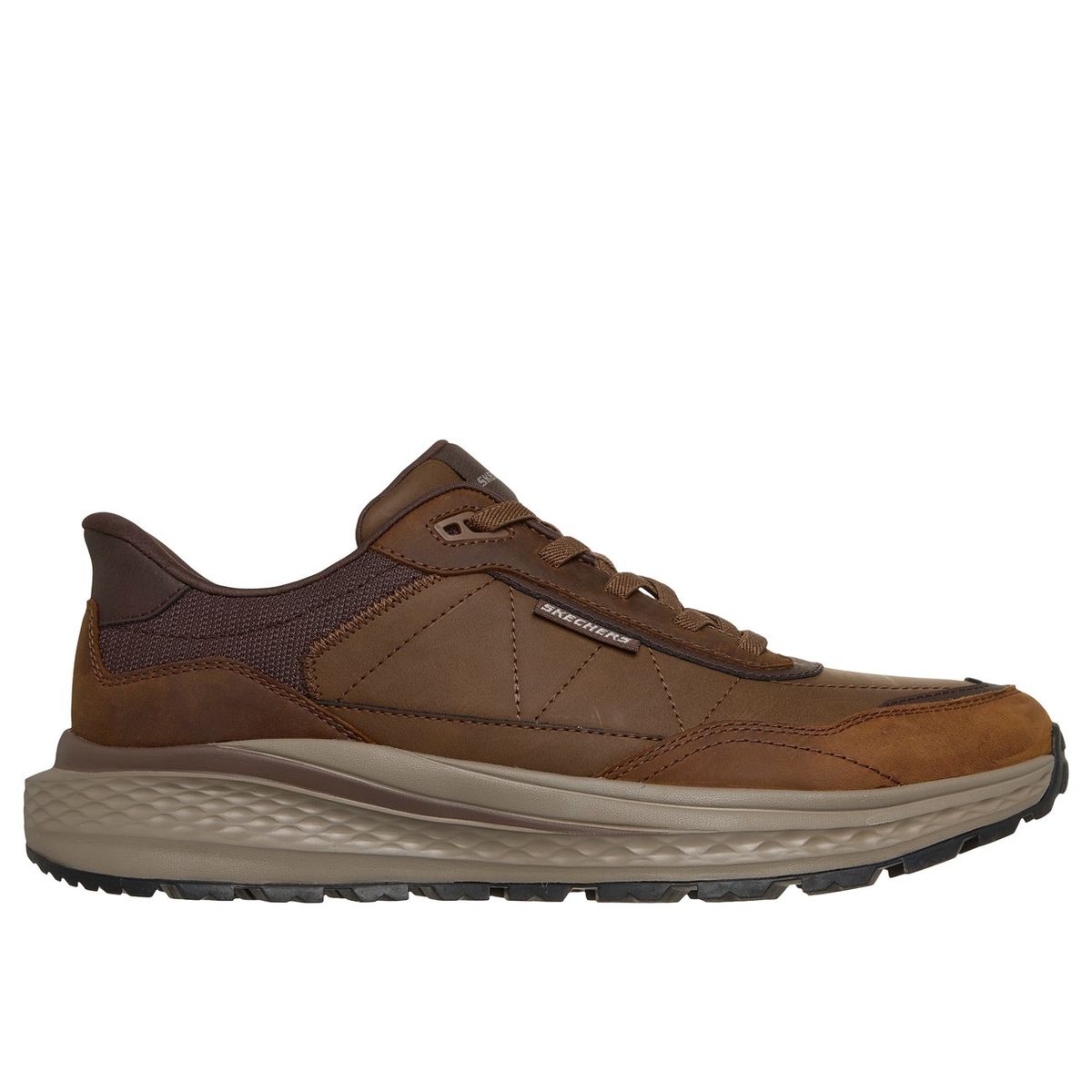 SKECHERS - Zapatos Hombre Slip-ins Slade Ultra Café Skechers