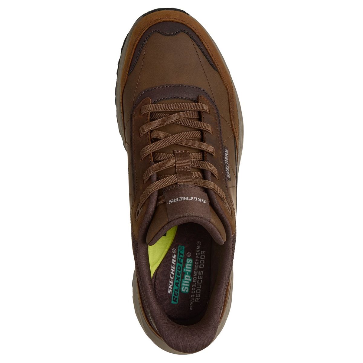 SKECHERS - Zapatos Hombre Slip-ins Slade Ultra Café Skechers