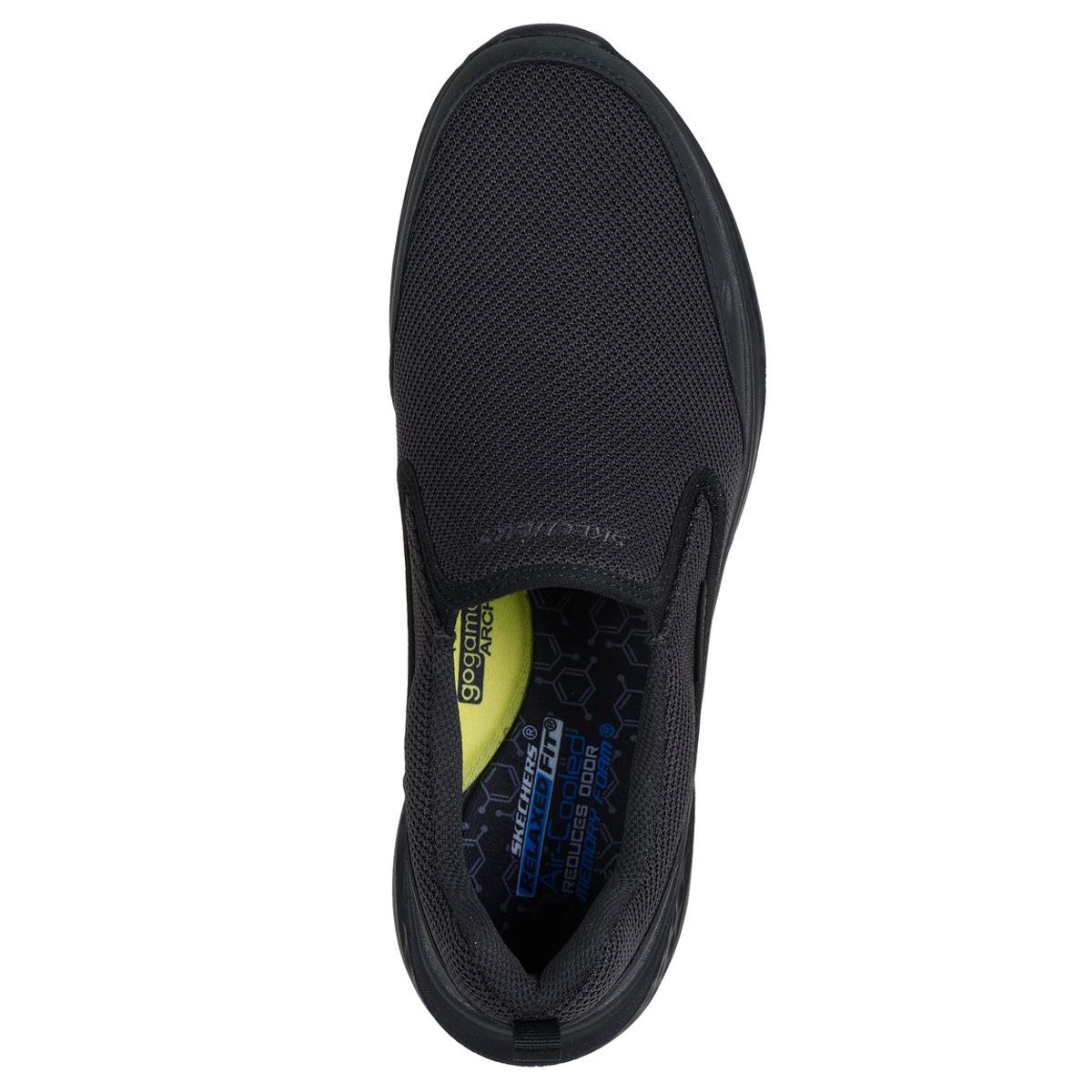 SKECHERS - Zapatos Hombre Slade Lucan Negro Skechers