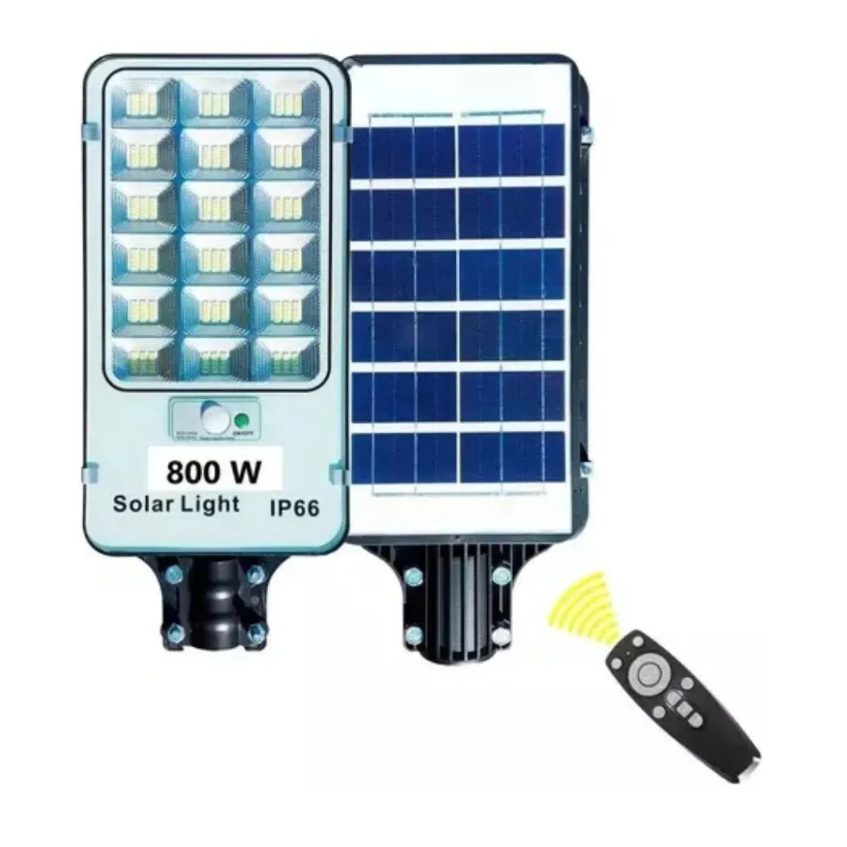 GENERICO - Foco Led Con Panel Solar 800w Exterior Ip66 + Soporte