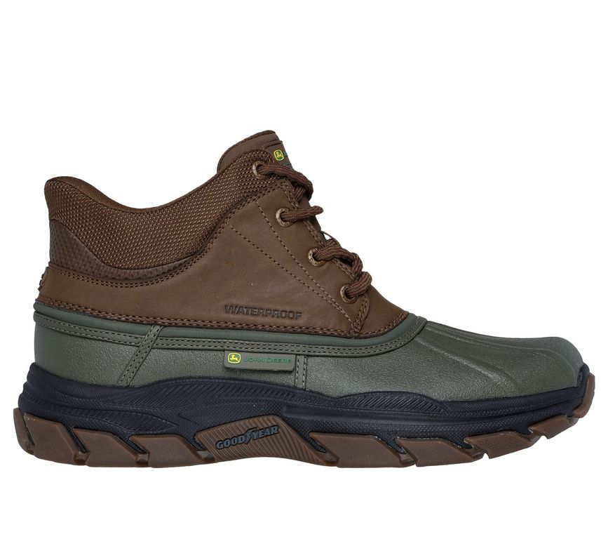 Botines Hombre Slip-ins Respected Swamper Café OL