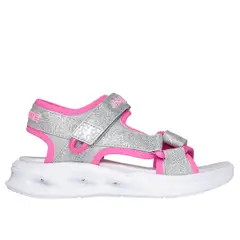 SKECHERS - Sandalias Niña Sola Glow Gris HP
