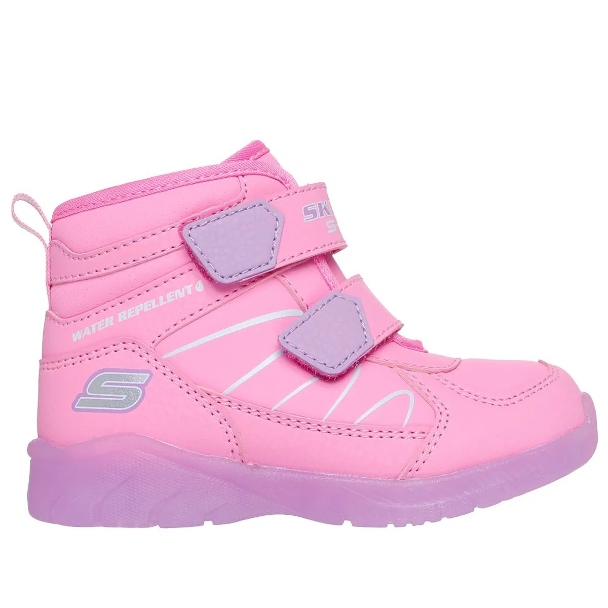 SKECHERS - Botas Niña Infant I-Brights Polar Steppers Blanco Skechers
