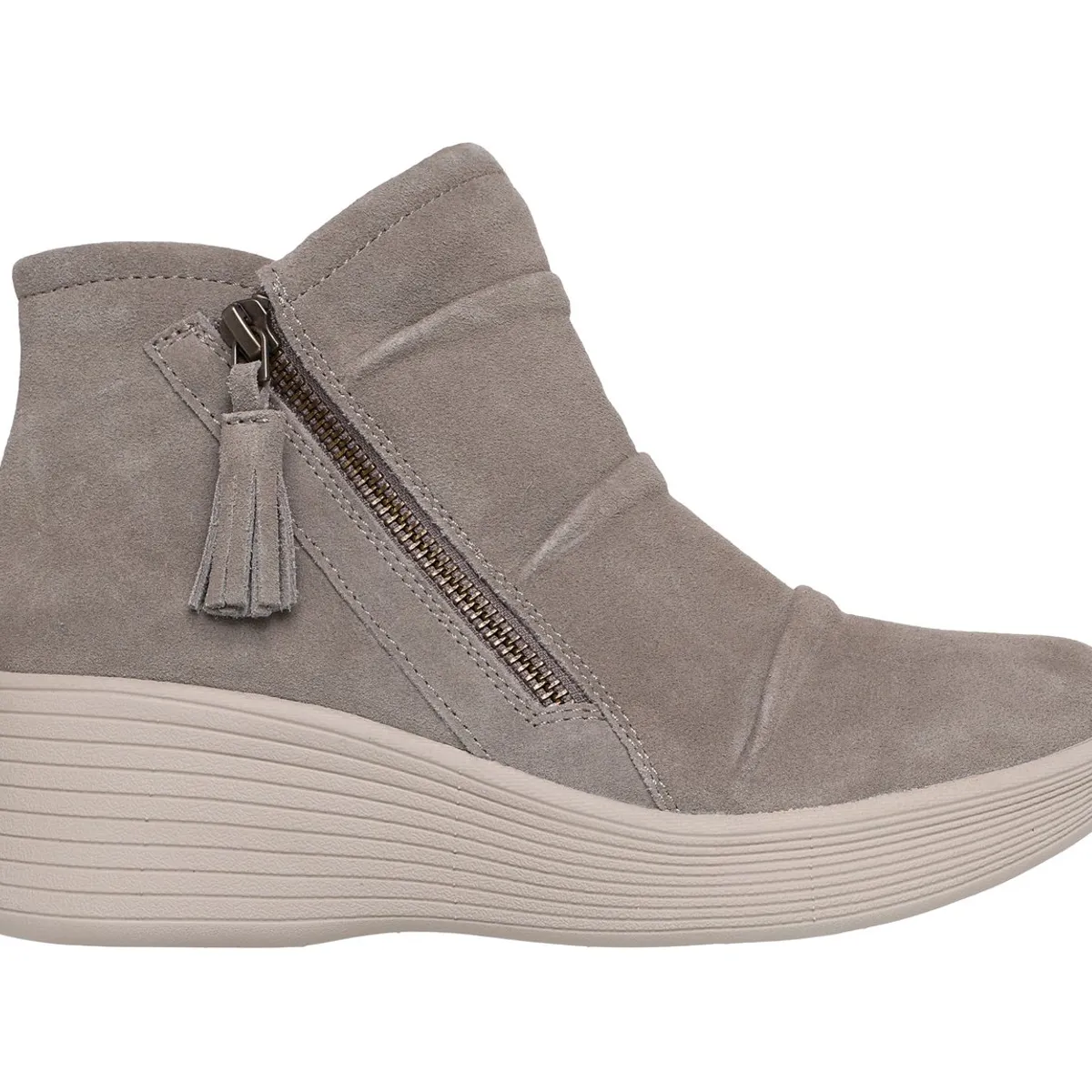 SKECHERS - Botines Mujer Parallel Lite Café claro Skechers