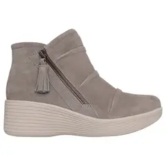 SKECHERS - Botines Mujer Parallel Lite Café claro