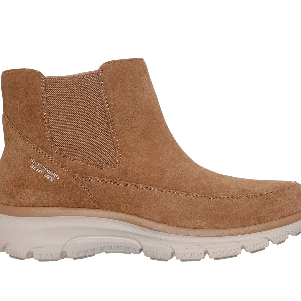 SKECHERS - Botines Mujer Slip-ins Easy Going Casual Icon Beige Skechers