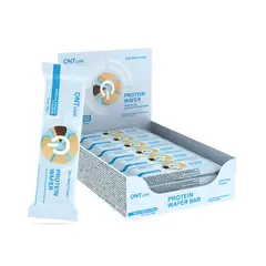 QNT - Barra de proteina - Waffle Vainilla Yogurt 12 unidades