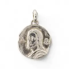 GENERICO - Medalla Jesús Alfa y Omega Default Title