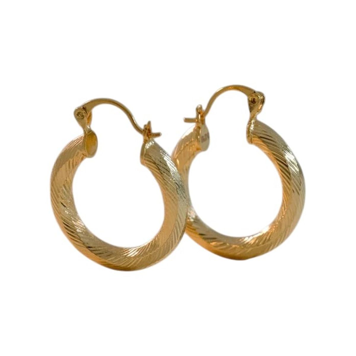 GENERICO - Aros Candonga For Love Oro laminado 18k