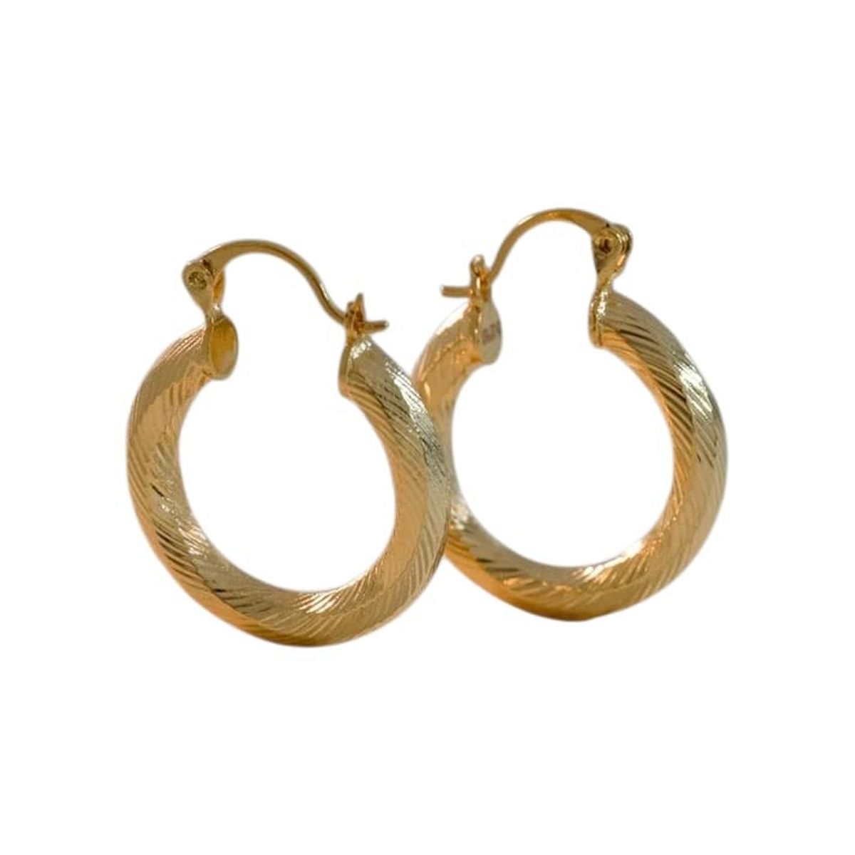 GENERICO - Aros Candonga For Love Oro laminado 18k
