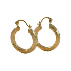 GENERICO - Aros Candonga For Love Oro laminado 18k