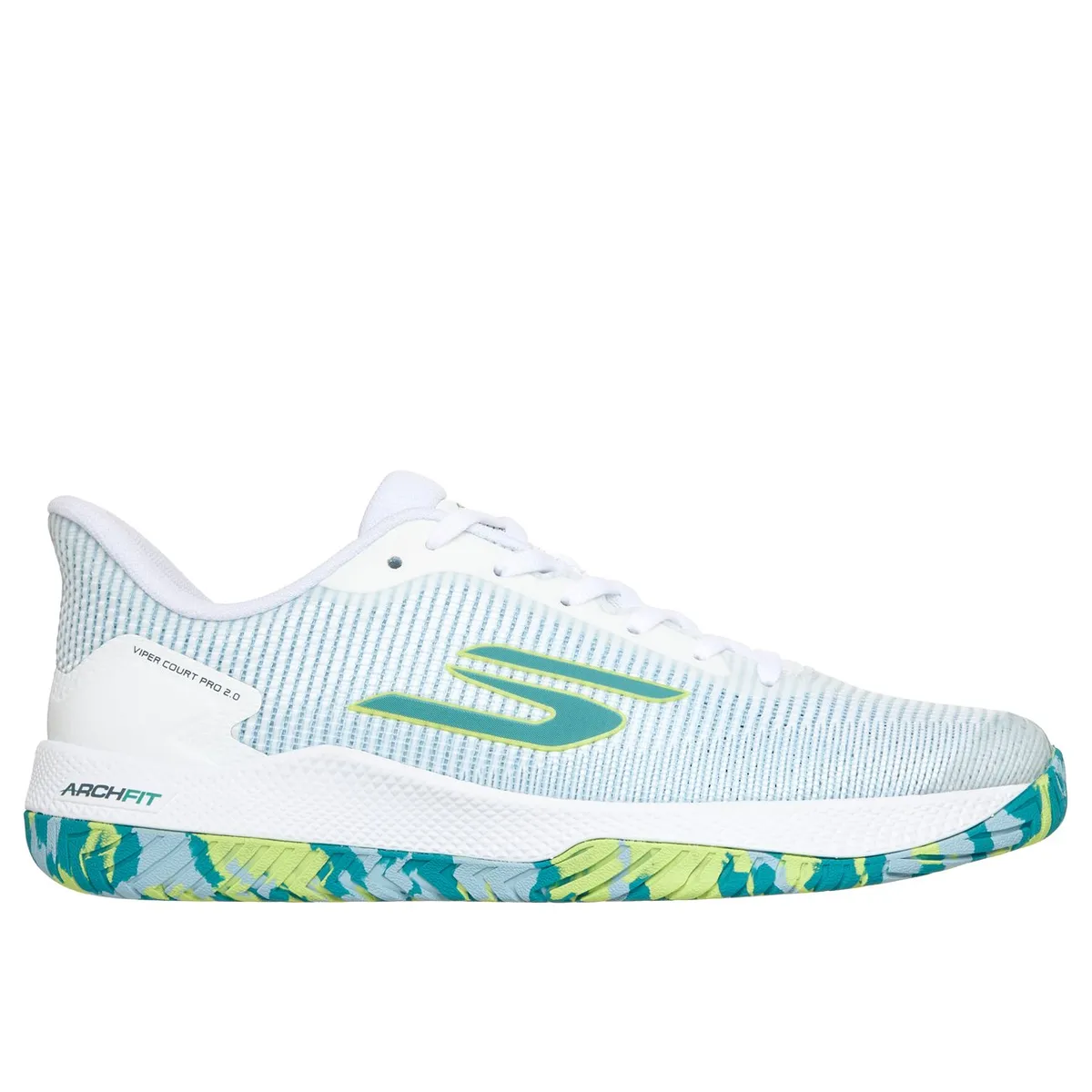 SKECHERS - Zapatillas Hombre Viper Court Pro 20 Celeste Skechers