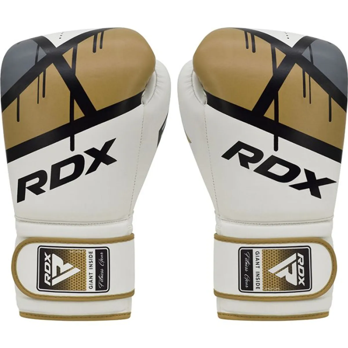 RDX - Guante de Boxeo F7 Dorado 12oz