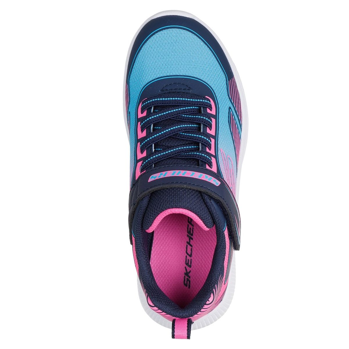 SKECHERS - Zapatillas Niña Microspec Ad-Oasis Point Negro Skechers