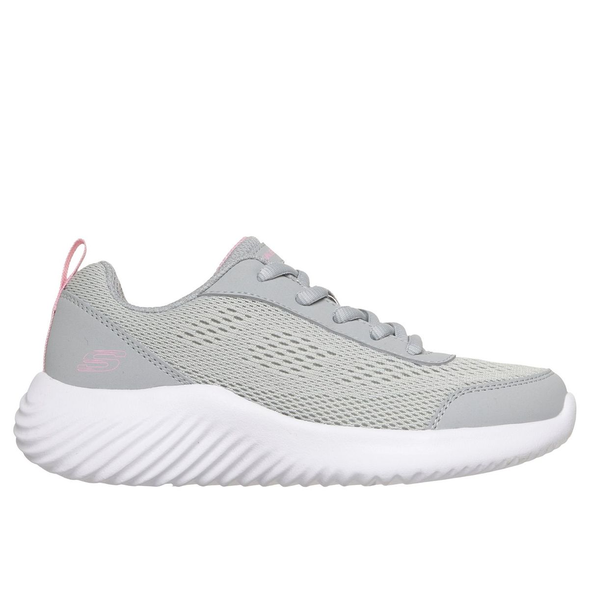 SKECHERS - Zapatillas Niña Bounder Celeste Gris Skechers