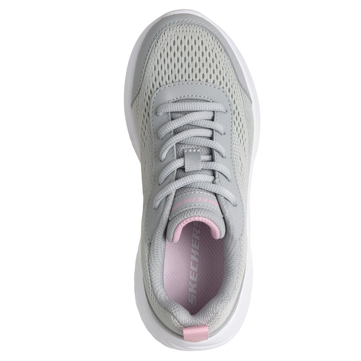SKECHERS - Zapatillas Niña Bounder Celeste Gris Skechers