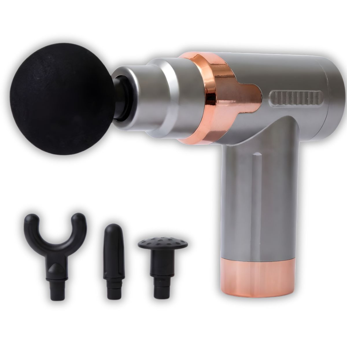 GENERICO - Mini Pistola De Masaje Fascial Recargable Usb 6 Velocidades