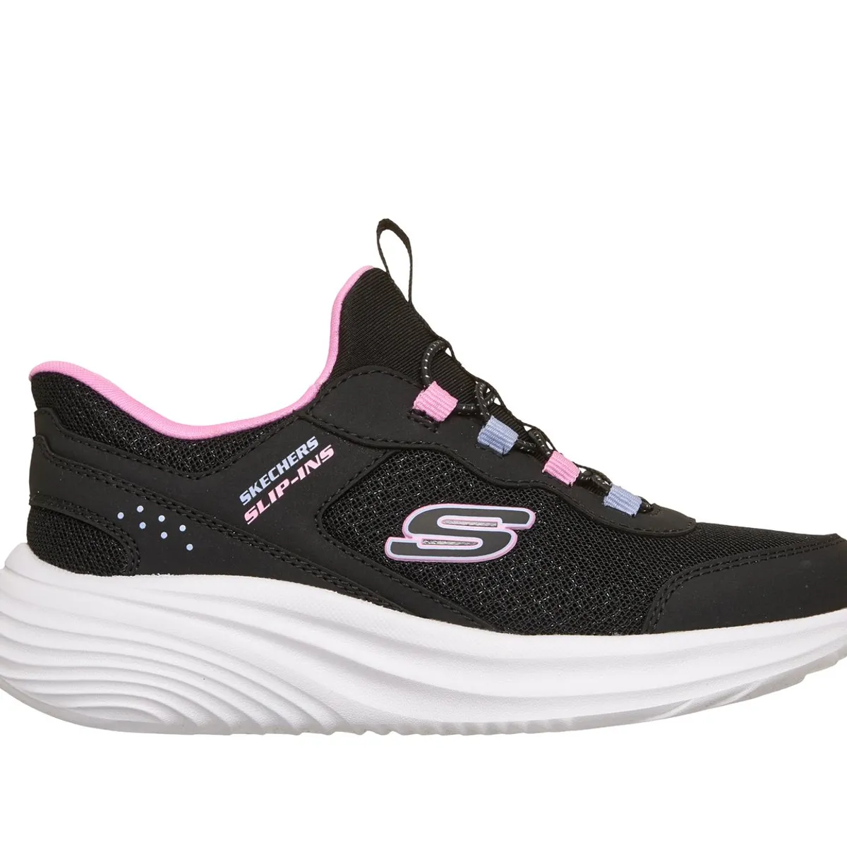 SKECHERS - Zapatillas Niña Slip-ins Bounder Pro Negro Skechers
