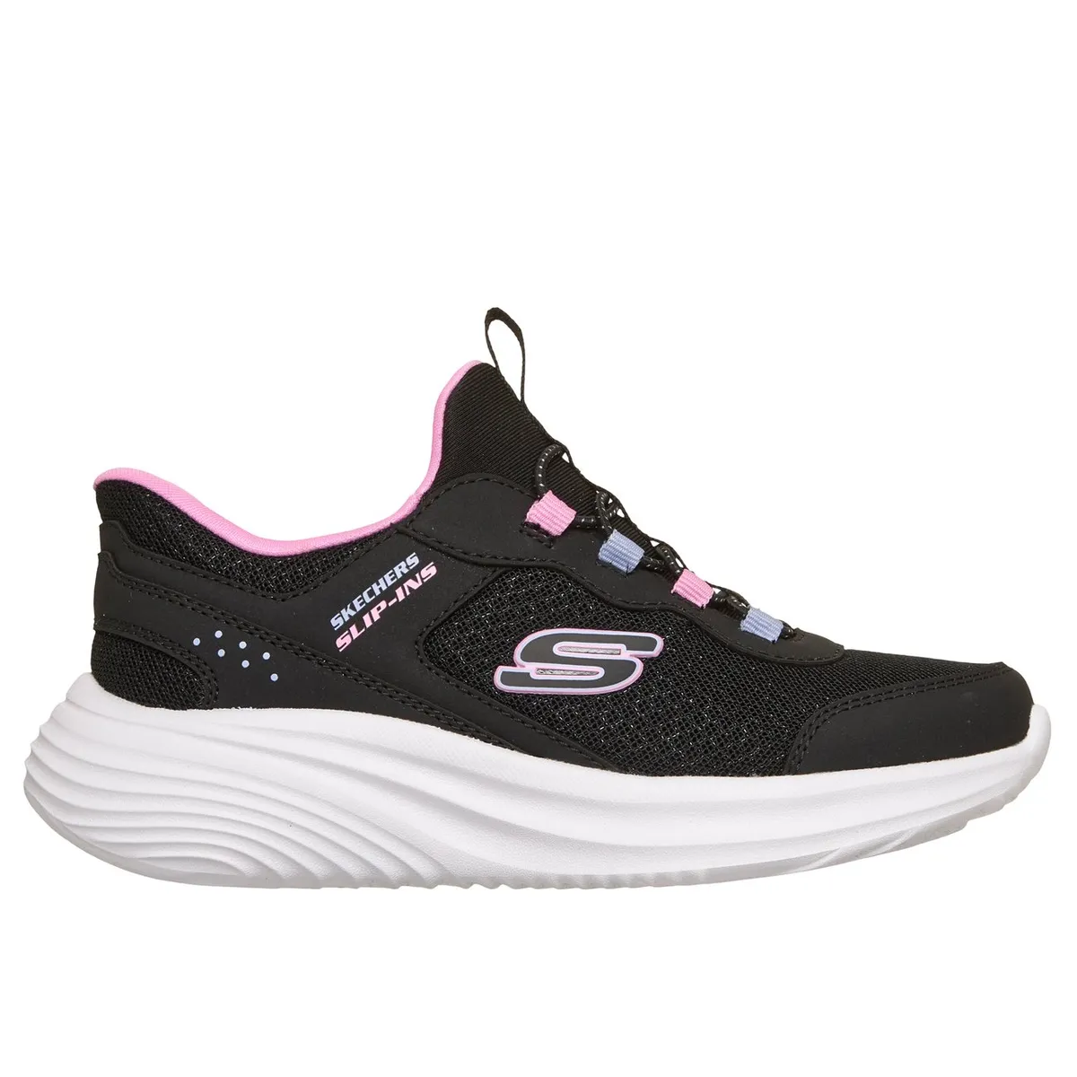 SKECHERS - Zapatillas Niña Slip-ins Bounder Pro Negro Skechers