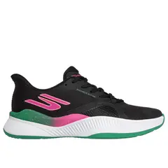 SKECHERS - Zapatillas Mujer State Champ Slip-ins Negro
