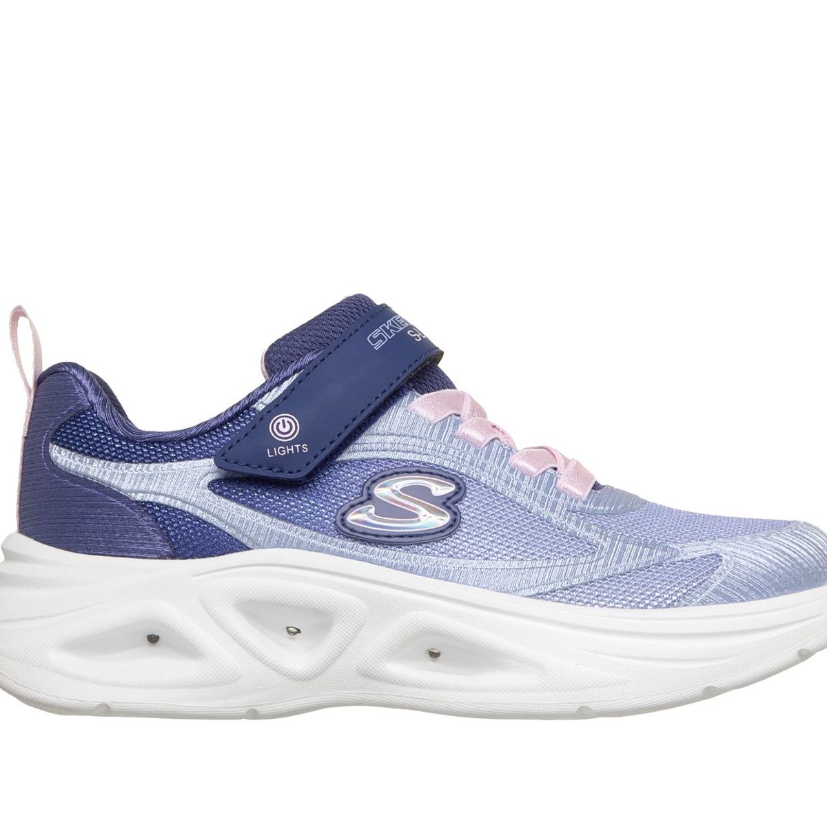 SKECHERS - Zapatillas Niña Sola Glow 20 Azul Skechers