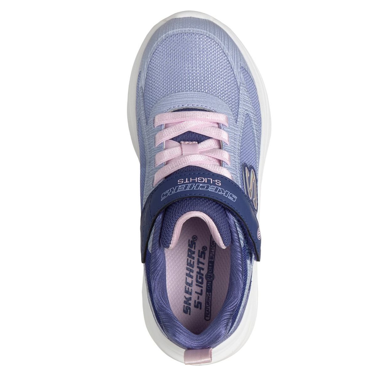 SKECHERS - Zapatillas Niña Sola Glow 20 Azul Skechers