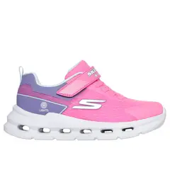 SKECHERS - Zapatillas Niña Glide-Step Lights Blanco rosado