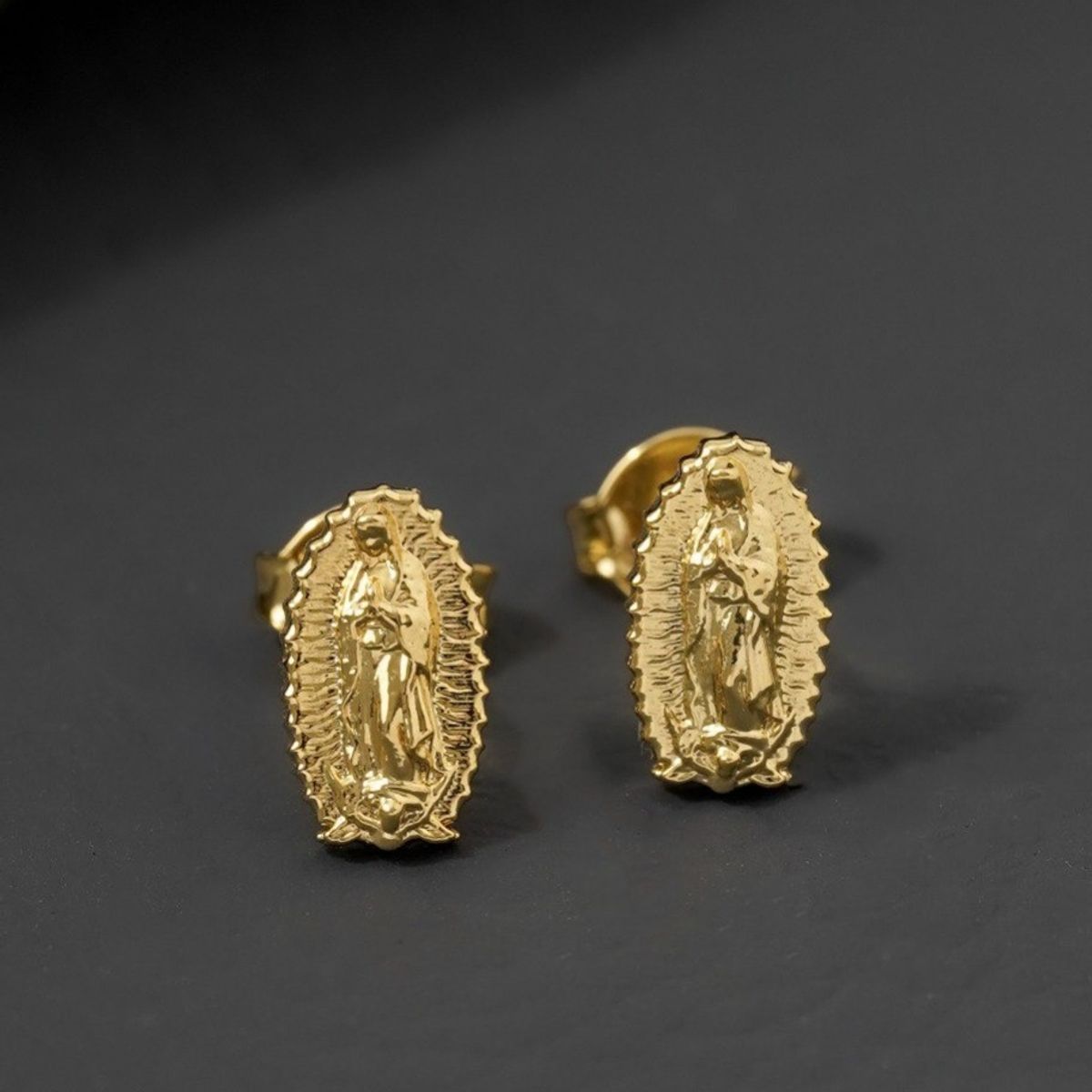 GENERICO - Aros Guadalupe Finita Oro Laminado 18k