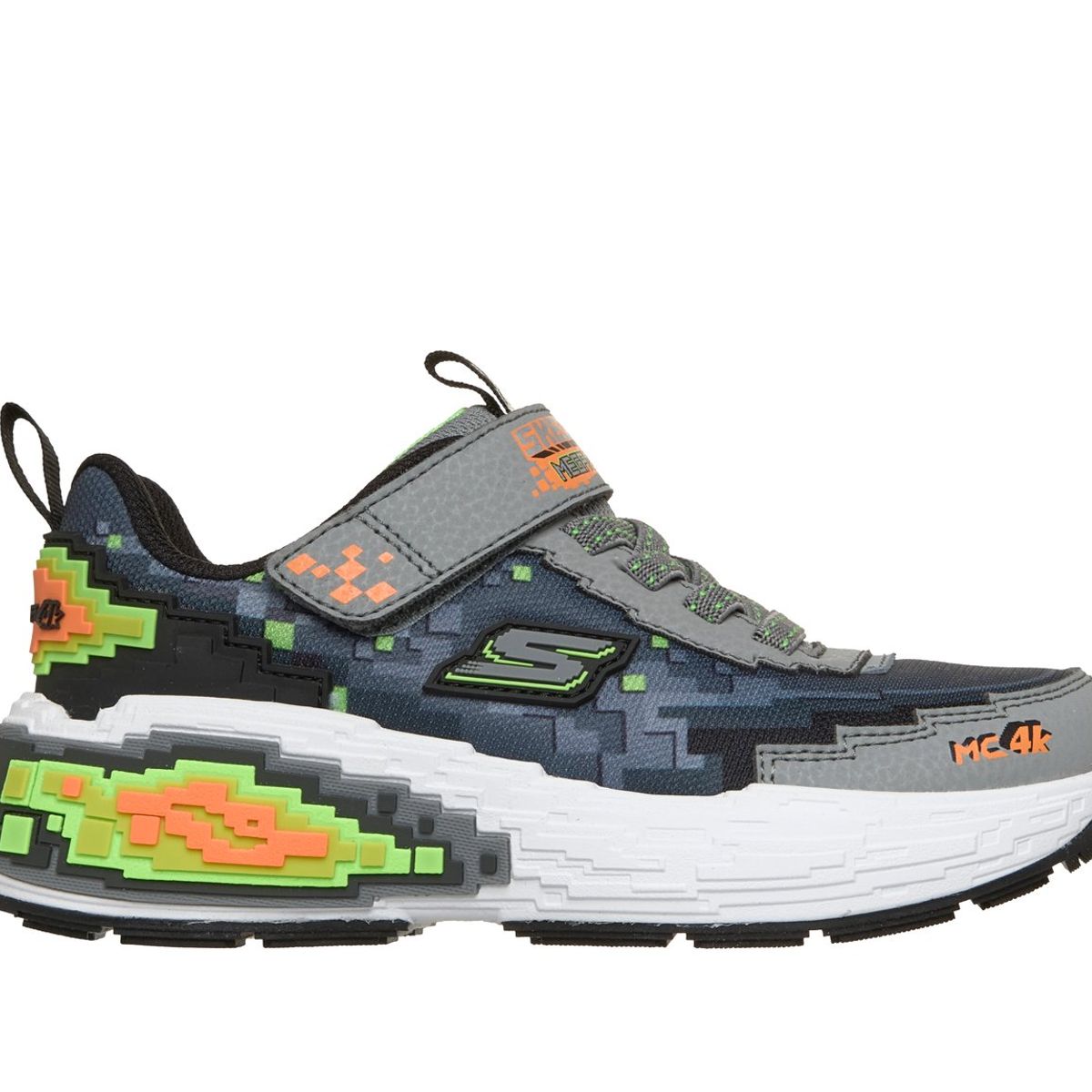 SKECHERS - Zapatillas Niño Mega-Craft 4K Gris Skechers