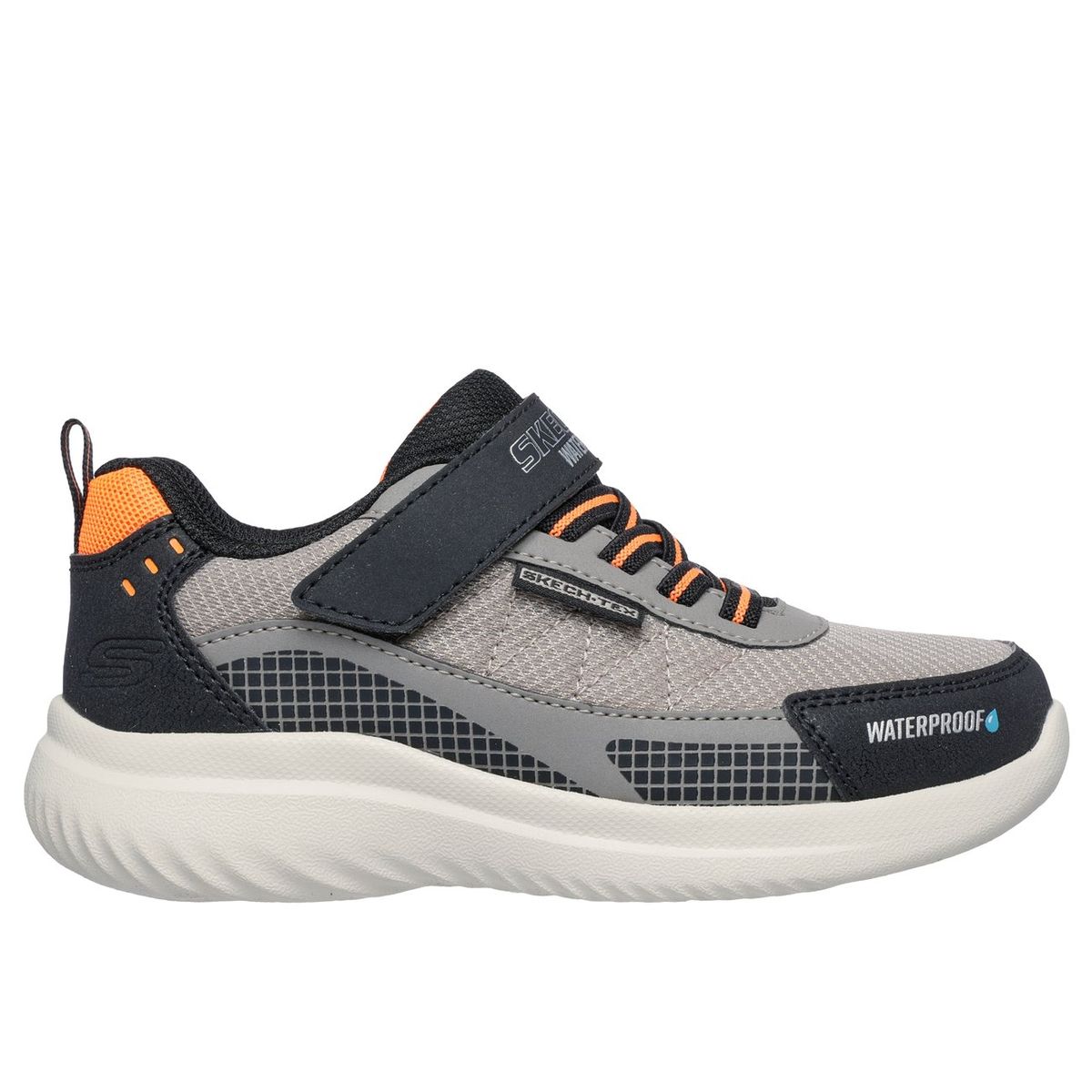 SKECHERS - Zapatillas Niño Bounder 20 Aqua Pace Gris claro Skechers