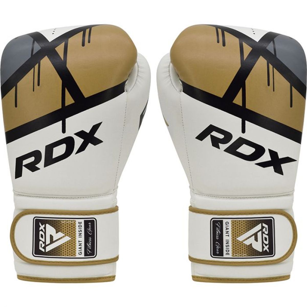 RDX - Guante de Boxeo F7 Dorado 16oz