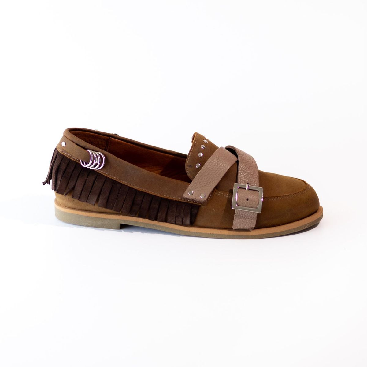 GIANI DAFIRENZE - Mocasin Mujer / Fresia Café