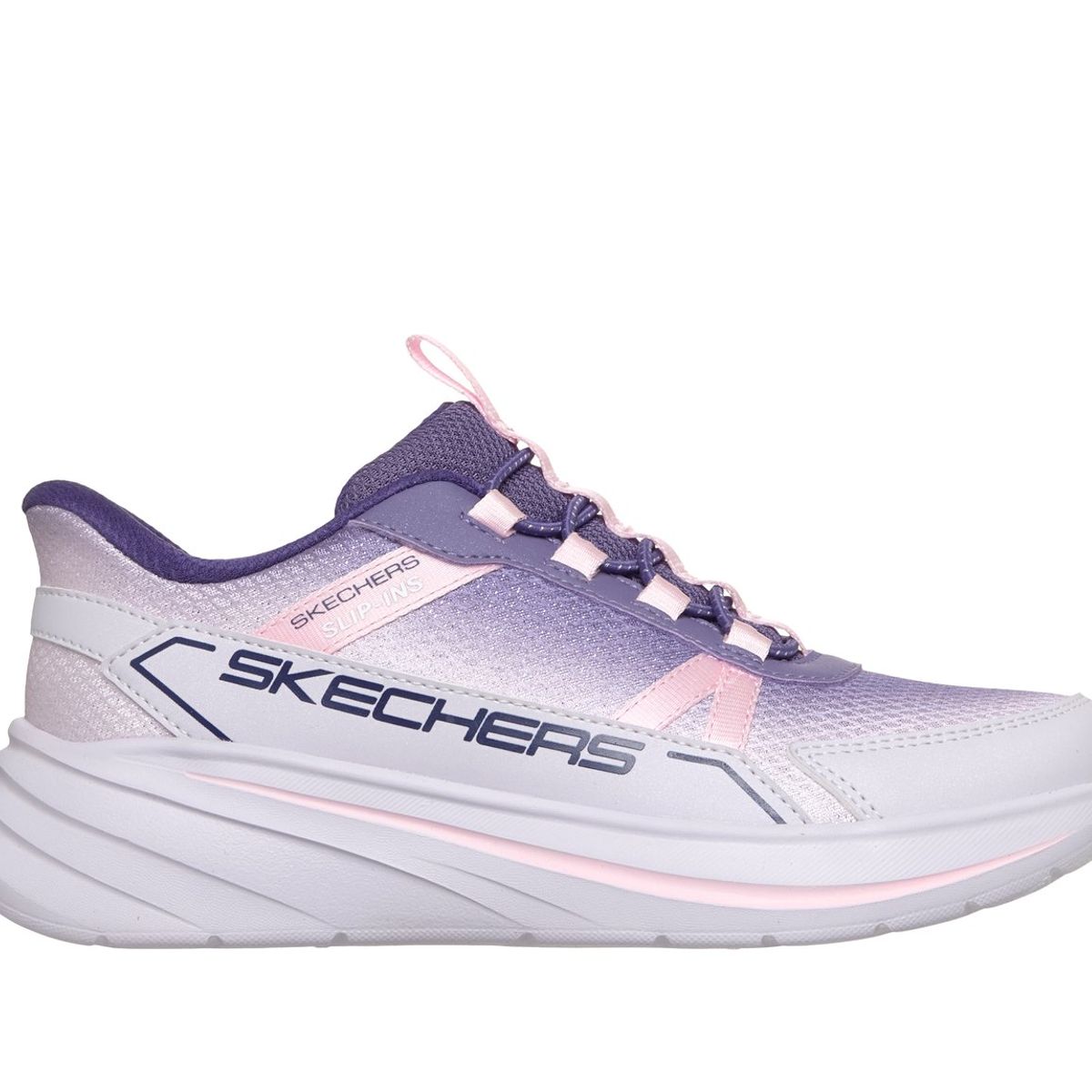 SKECHERS - Zapatillas Niña Wave 92 Slip-ins Lavanda Skechers