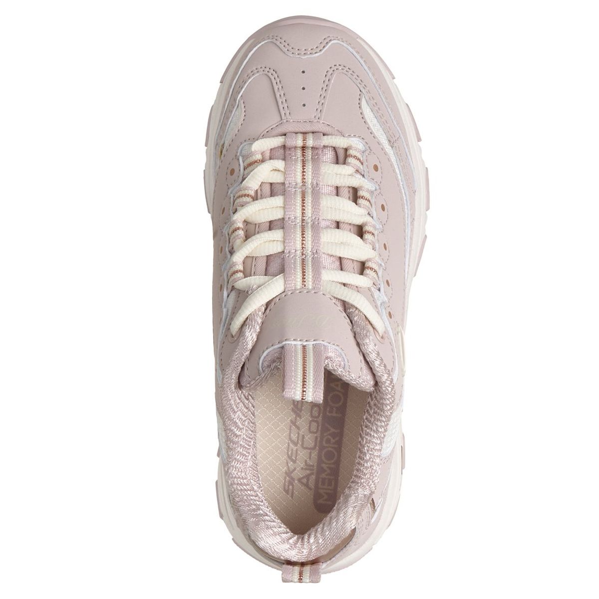 SKECHERS - Zapatillas Niña DLites Beige Skechers