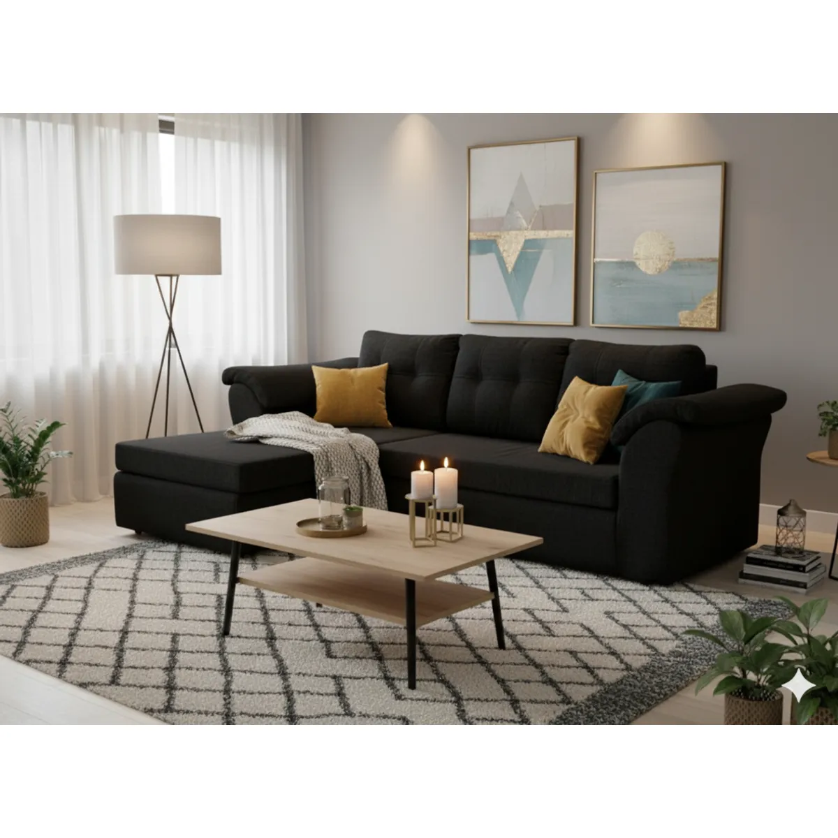 Sofá Modular Laos 31 Intercambiable Tela, marca INTERMUEBLES - Foto Principal