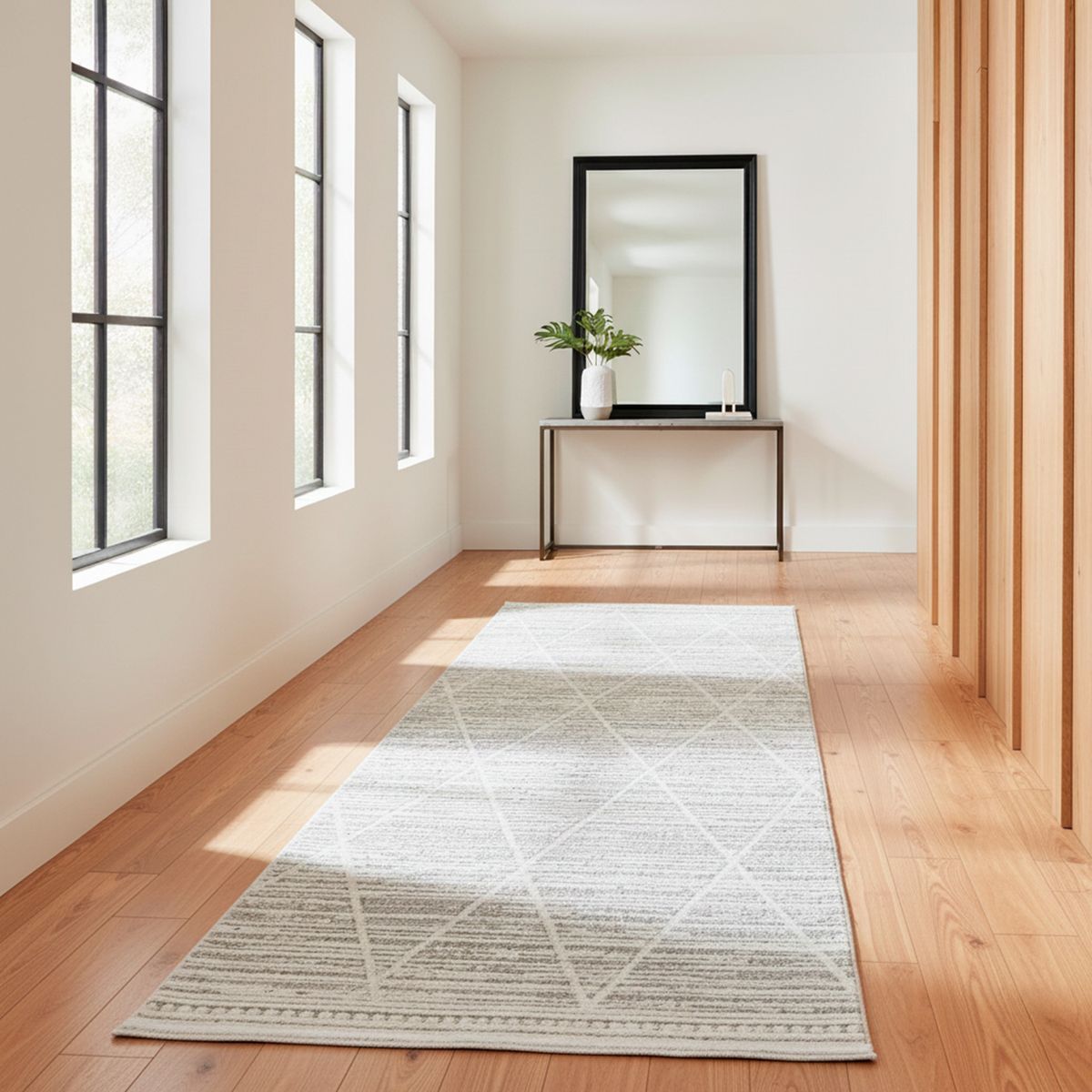 DIB - Alfombra Parma 060X240 C139D 23 Nat/Grey