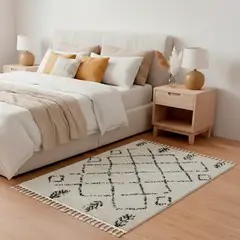 DIB - Alfombra Key 80X120 Blanco W00800