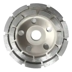 KAMASA - Disco Copa Diamantado Doble Segmentado Para Pulir De 4-12