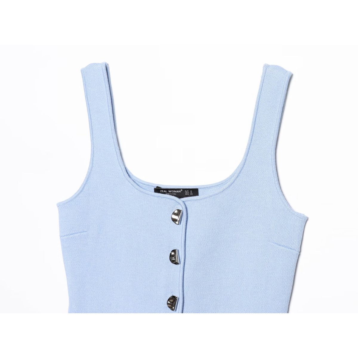 VELVET - Top Ajustado Florencia Amarrilo