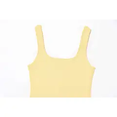 VELVET - Top Ajustado Florencia Amarrilo